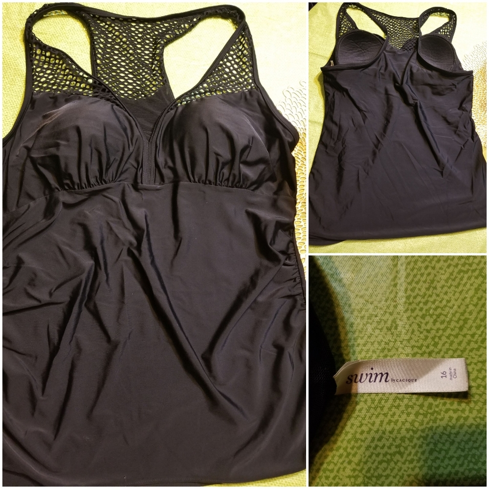 Cacique Womens Swim Top